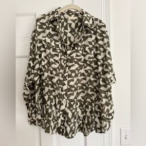 Mirth caftans button down! Never worn!